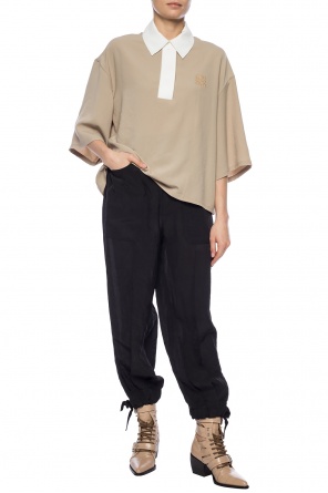 Trousers with logo applique, zdjęcie 2 Trousers with logo applique od Loewe